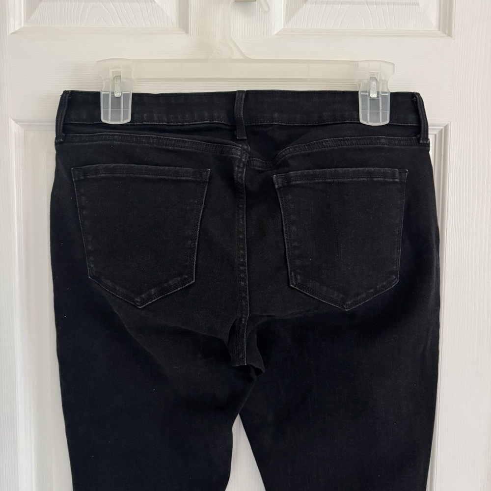 Old Navy Sz14 Black Mid-Rise Super Skinny Jeans - Picture 3 of 8